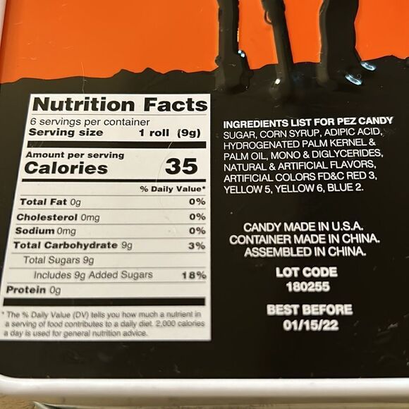 Star ⭐️ Wars Pez collectible tin. 2018 Chewy Solo Lando and L3 37 - Picture 6 of 17